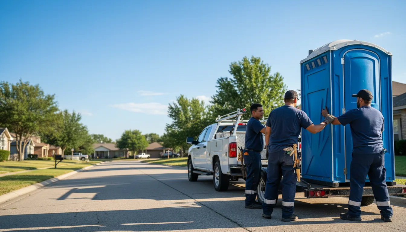 Portable Toilet Rental in Somerset, TX near me